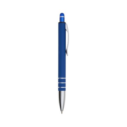 CANETA METAL C/ TOUCH- AZUL