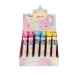 CANETA PLÁSTICA UNICÓRNIO MULTICOLOR- COLORIDO