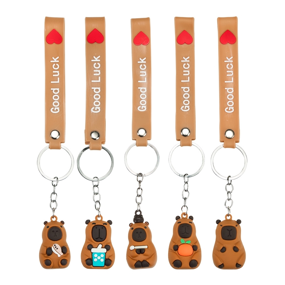 CHAVEIRO CAPIVARA- MARROM CHAVEIRO CAPIVARA- MARROM