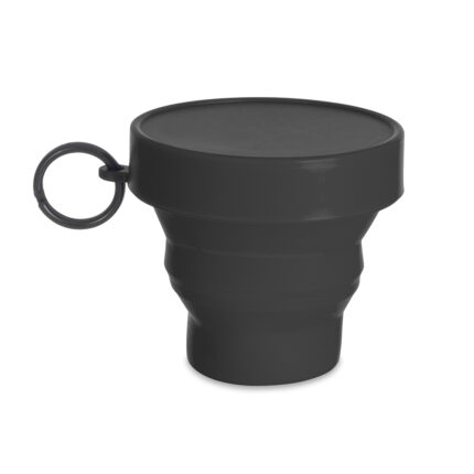 COPO RETRÁTIL EMBORRACHADO- PRETO