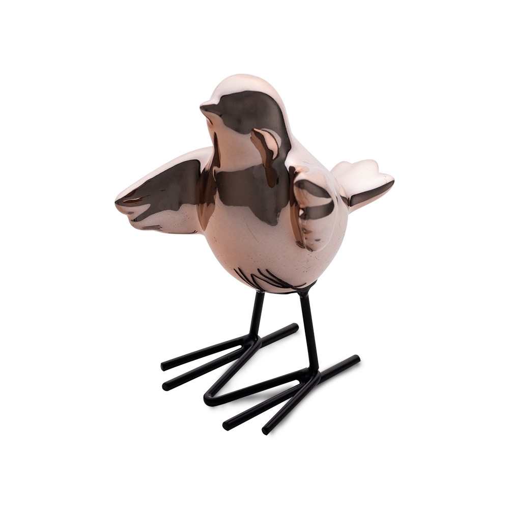 ENFEITE PASSÁRO - ROSA ENFEITE PASSÁRO - ROSA