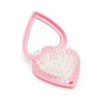 ESCOVA COM ESPELHO- ROSA