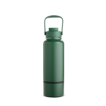 GARRAFA TÉRMICA C/ ALÇA 800ML- VERDE