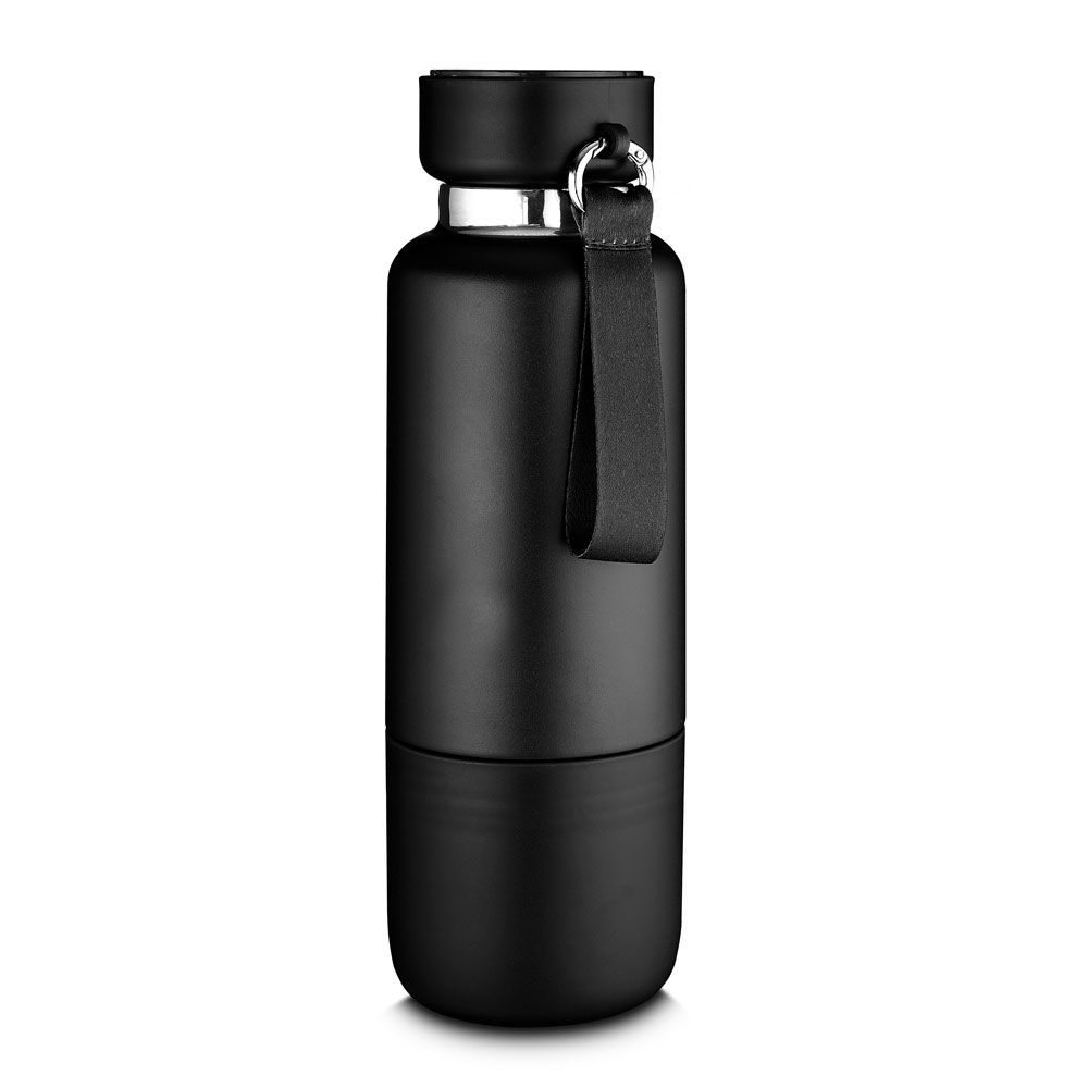 GARRAFA TÉRMICA INOX 500ML- PRETO GARRAFA TÉRMICA INOX 500ML- PRETO