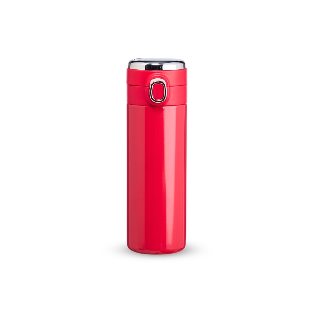 GARRAFA TÉRMICA EM INOX 400ML- VERMELHO GARRAFA TÉRMICA EM INOX 400ML- VERMELHO