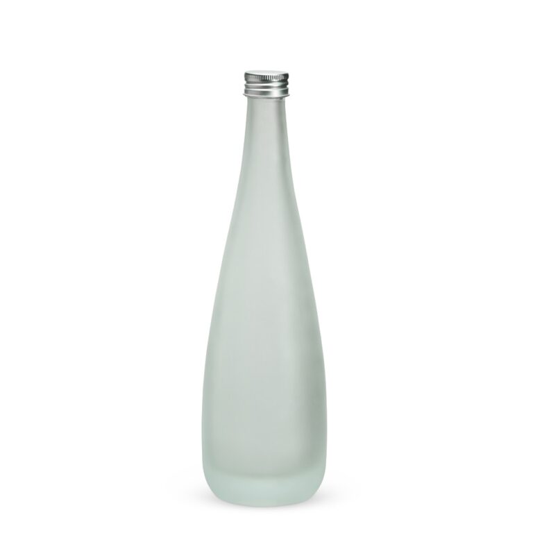 GARRAFA DE VIDRO 550ML.- BRANCO