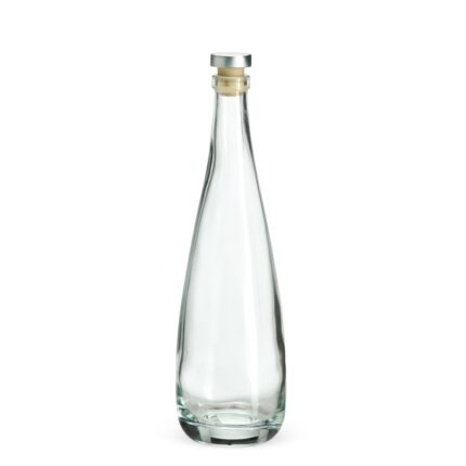 GARRAFA DE VIDRO 550ML- TRANSPARENTE