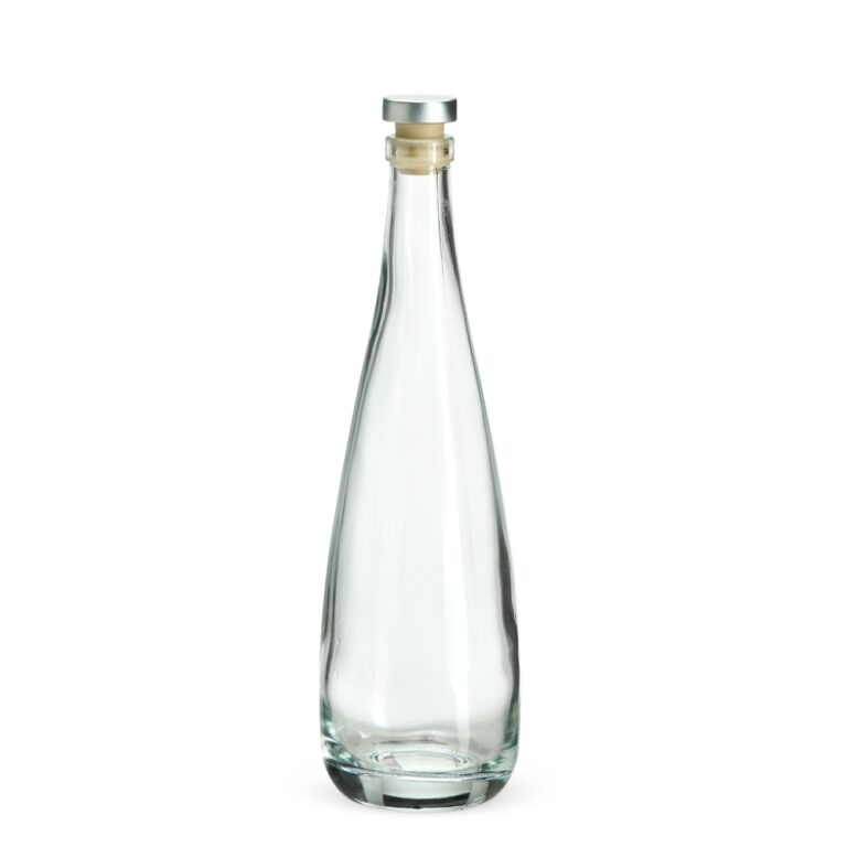 GARRAFA DE VIDRO 550ML- TRANSPARENTE