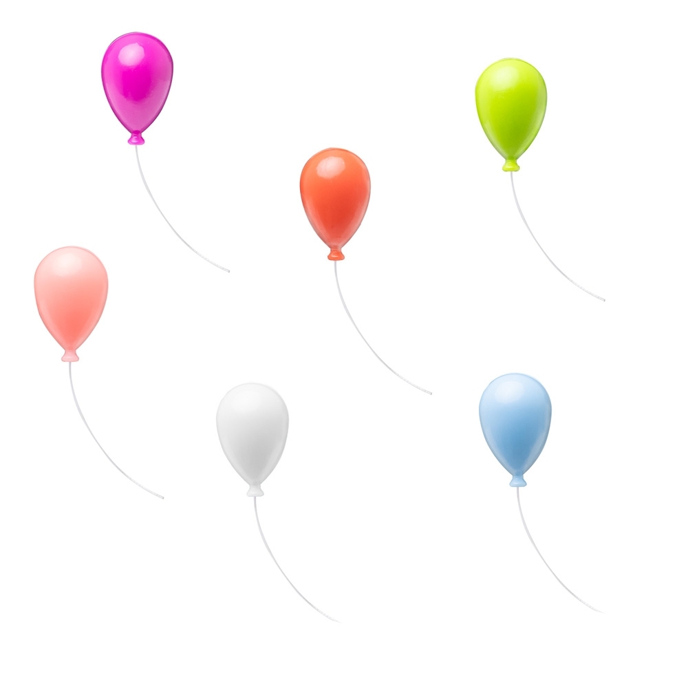 IMÃ DECORATIVO BALÃO 6 PEÇAS- AMARELO IMÃ DECORATIVO BALÃO 6 PEÇAS- AMARELO