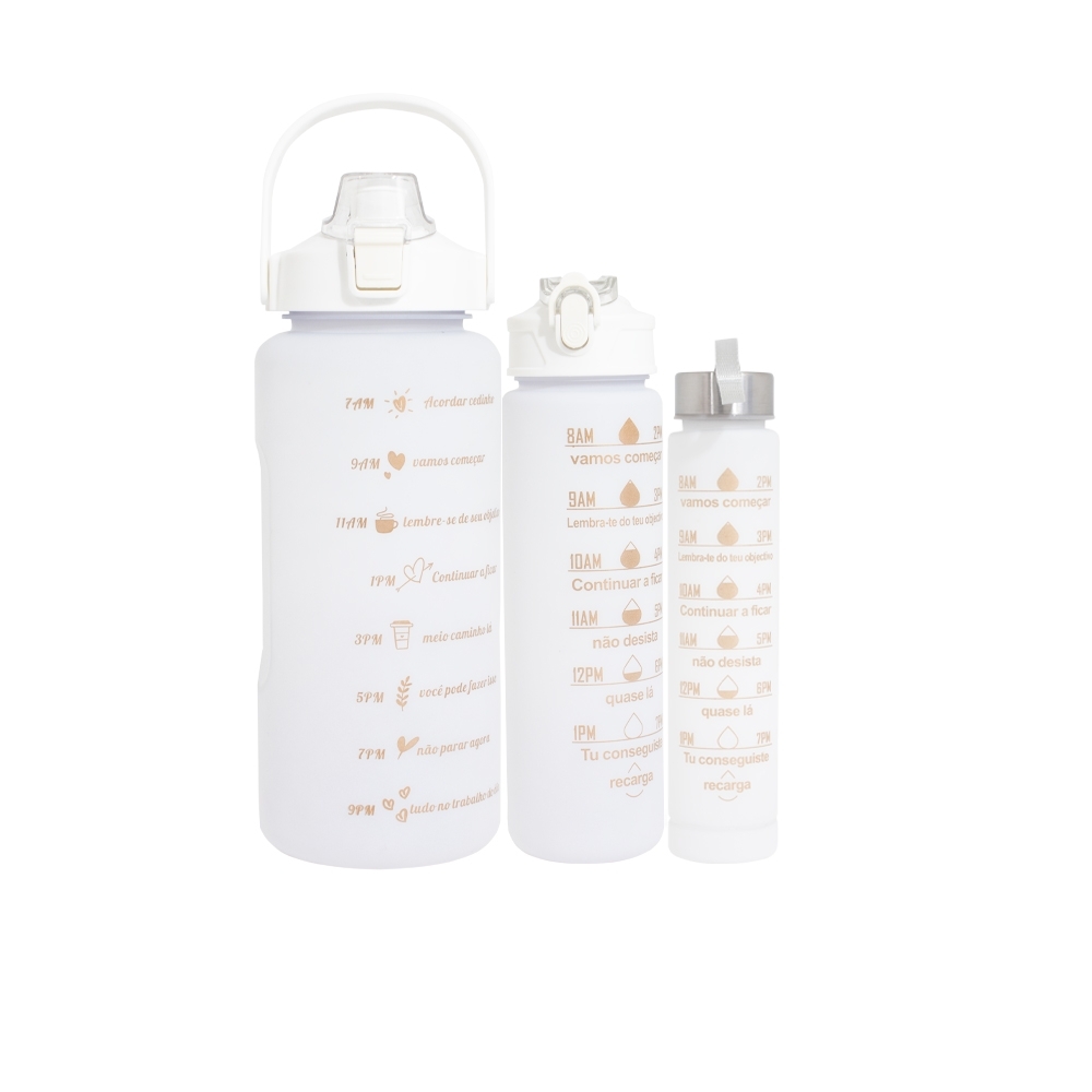 KIT 3 GARRAFAS- BRANCO KIT 3 GARRAFAS- BRANCO