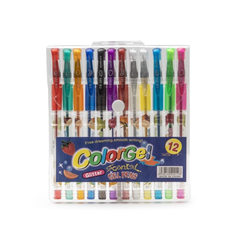 KIT CANETINHAS GEL COLORIDAS C/ 12- COLORIDO