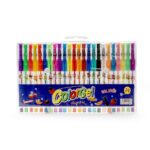 CANETINHAS COLORGEL CARTELA C/ 24- COLORIDO