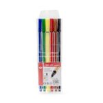 KIT CANETINHAS COLORIDAS C/ 6- COLORIDO