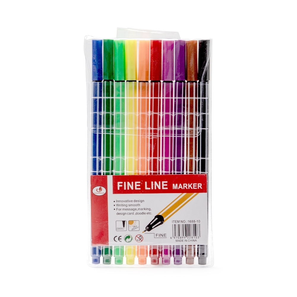 KIT CANETINHAS COLORIDAS C/ 10- COLORIDO KIT CANETINHAS COLORIDAS C/ 10- COLORIDO