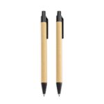 KIT ECOLÓGICO CANETA E LAPISEIRA PAPELÃO- MARROM