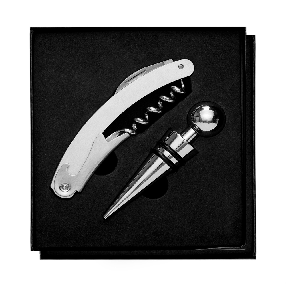 KIT VINHO CAIXA DE PAPELÃO 2 PEÇAS- PRETO KIT VINHO CAIXA DE PAPELÃO 2 PEÇAS- PRETO