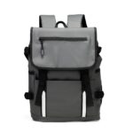 MOCHILA COURO SINTÉTICO 18 LITROS- CINZA