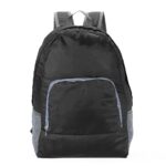 MOCHILA DE NYLON DOBRÁVEL 21L- PRETO