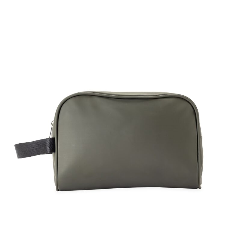 NÉCESSAIRE COURO SINTÉTICO- VERDE