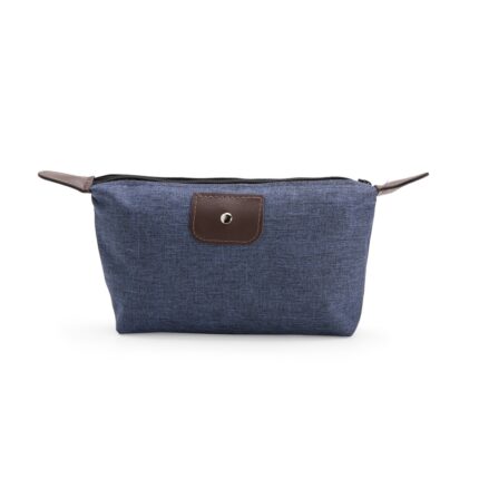 NÉCESSAIRE POLIÉSTER PVC MESCLA- AZUL
