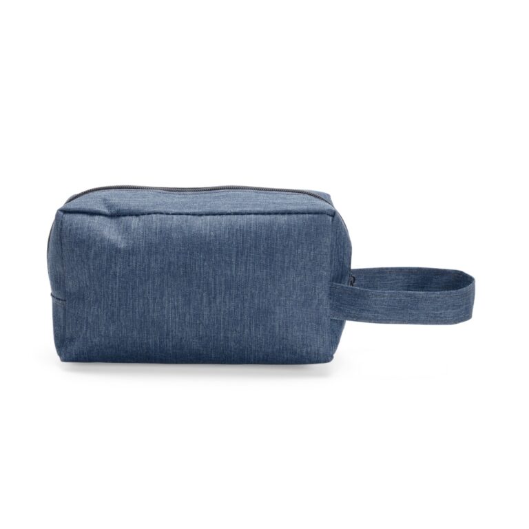 NÉCESSAIRE POLIÉSTER PVC MESCLA- AZUL