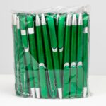 PACOTE COM 50 PÇS CANETA PLÁSTICA- VERDE