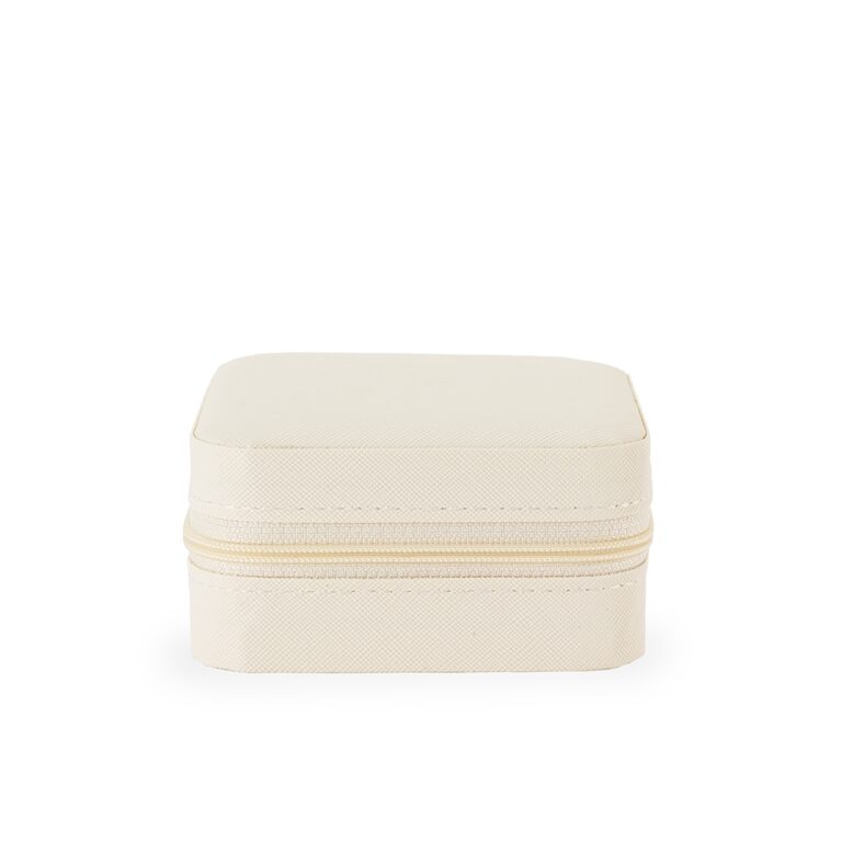 PORTA-JOIAS COM ESPELHO- BRANCO