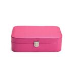 PORTA-JOIAS COM ESPELHO- ROSA