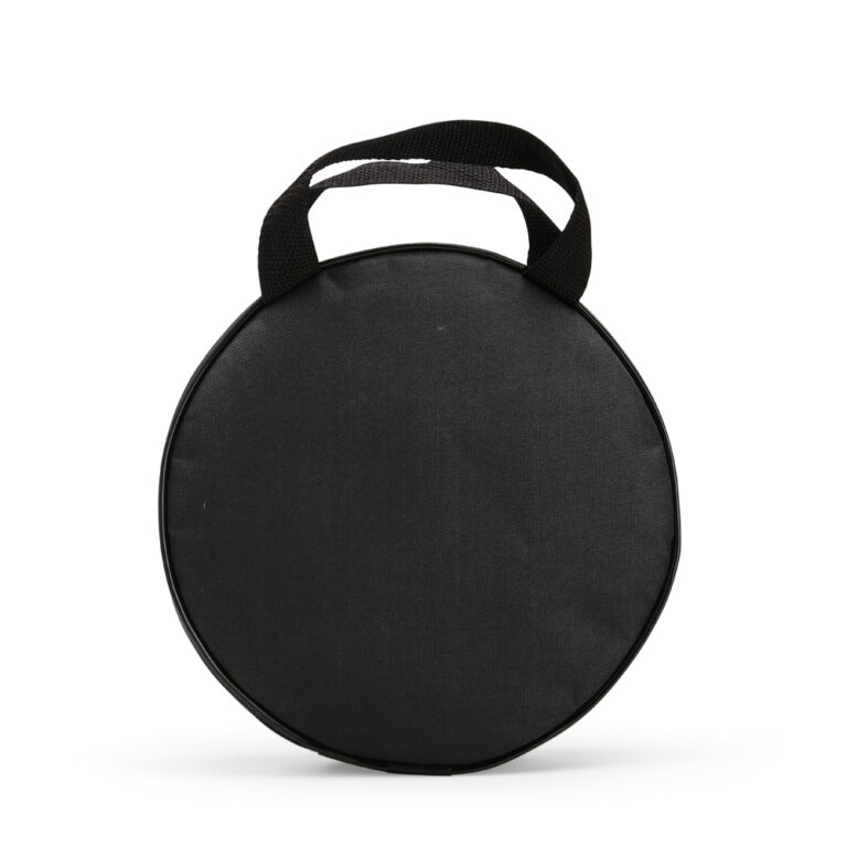 PORTA-PRATOS POLIÉSTER- PRETO