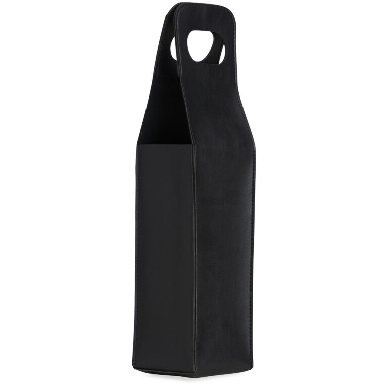 Estojo Porta Vinho Bidim - Preto