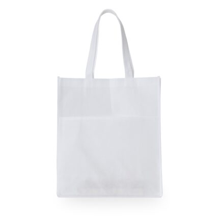 SACOLA TNT COM ALÇA - BRANCO