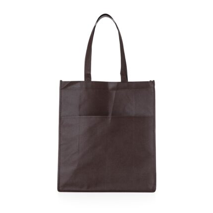 SACOLA TNT COM ALÇA - MARROM