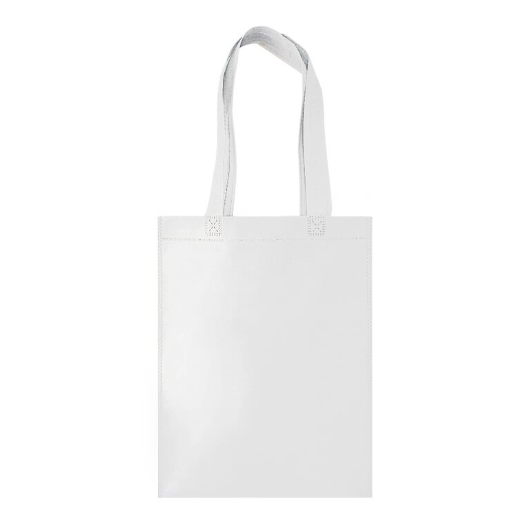 SACOLA DE TNT- BRANCO