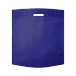 SACOLA TNT DE MÃO- AZUL ESCURO