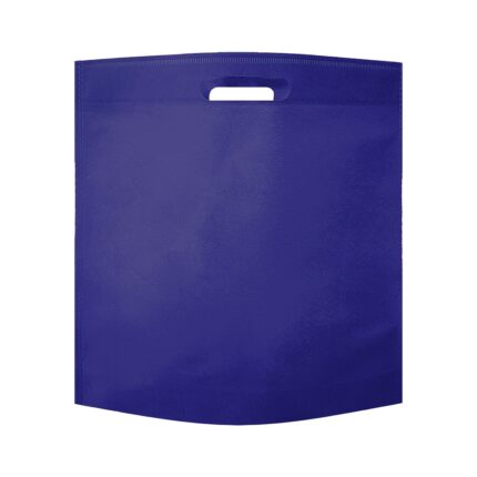 SACOLA TNT DE MÃO- AZUL ESCURO