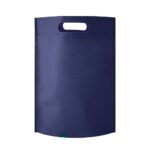 SACOLA TNT DE MÃO - AZUL ESCURO