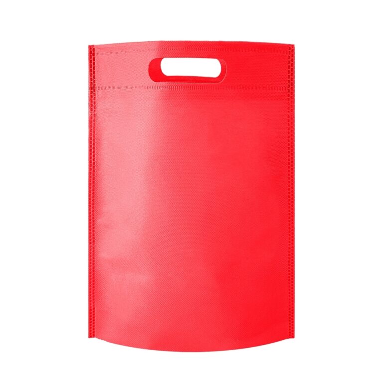 SACOLA TNT DE MÃO - VERMELHO