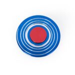 SPINNER ESCUDO C/ ESTOJO- AZUL