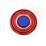 SPINNER ESCUDO C/ ESTOJO- AZUL