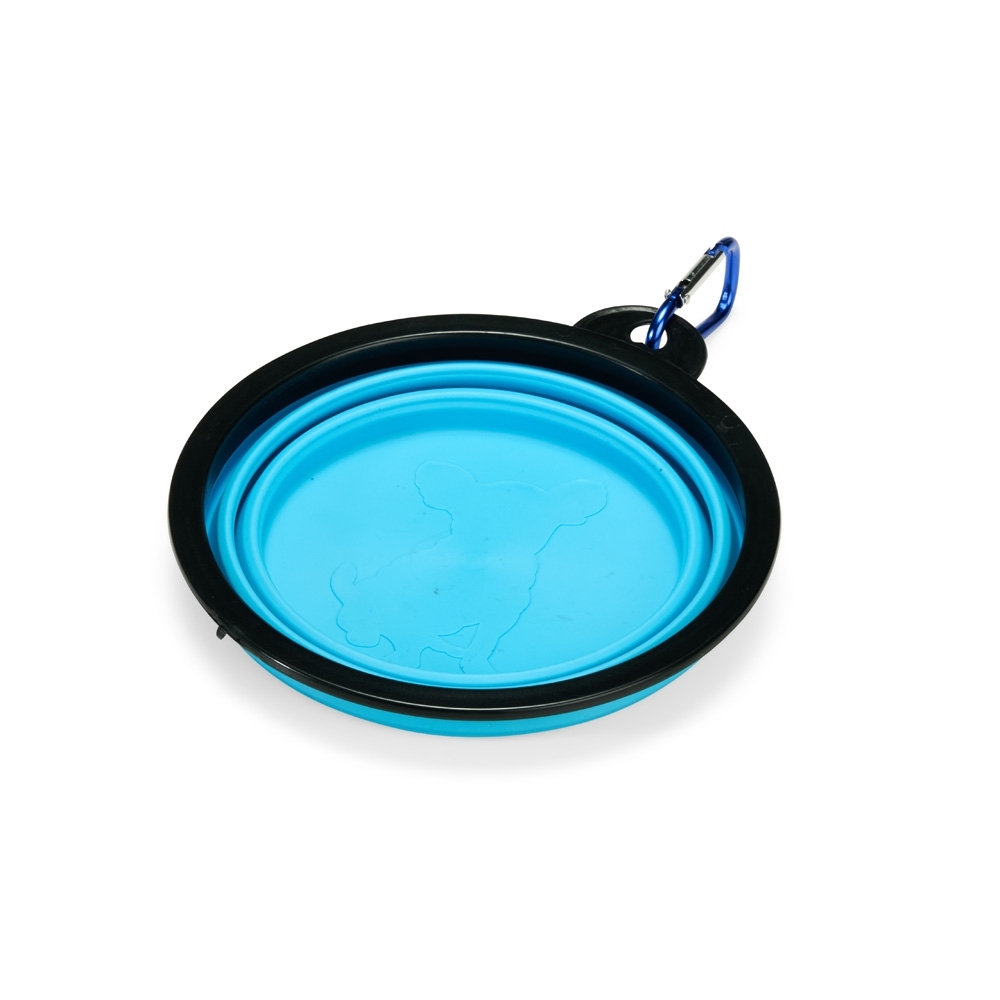 TIGELA PARA PET RETRÁTIL 350ML- AZUL TIGELA PARA PET RETRÁTIL 350ML- AZUL