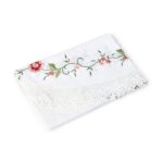 TOALHA MESA RED. 1,8 M X 1,8 M- BRANCO