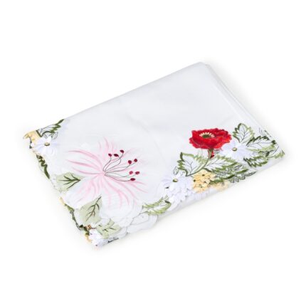 TOALHA MESA RET. 3 M X 1,7 M- BRANCO