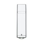 PEN DRIVE SUPERTALENT 8 GB COM TAMPA - CINZA