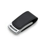 PEN DRIVE DE COURO 4GB - PRETO