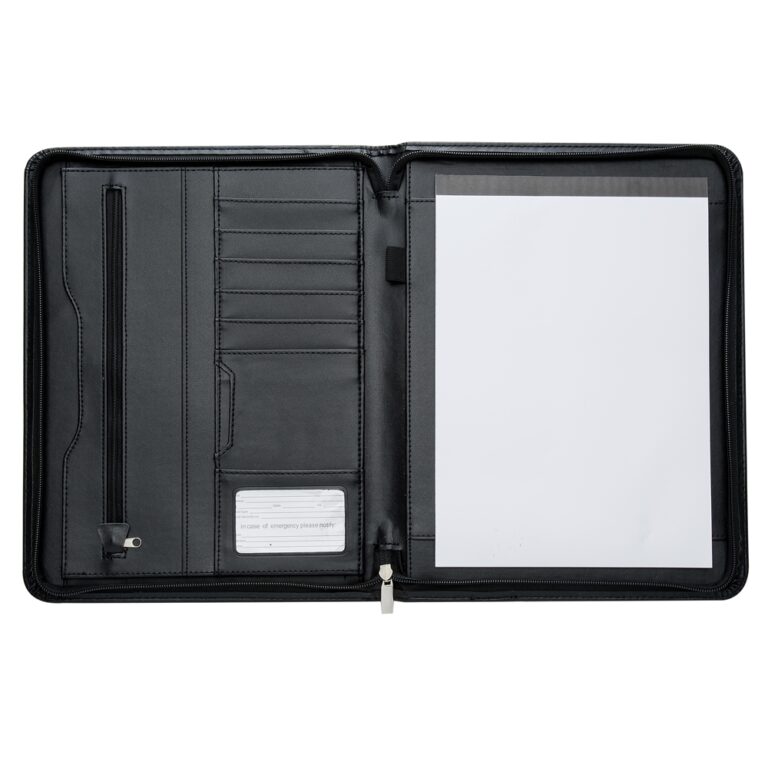 PASTA CONVENÇÃO C/ BLOCO - PRETO