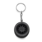 CHAVEIRO FORMATO PNEU - PRETO