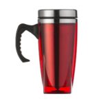 CANECA 450ML FUNDO QUADRADO - VERMELHO
