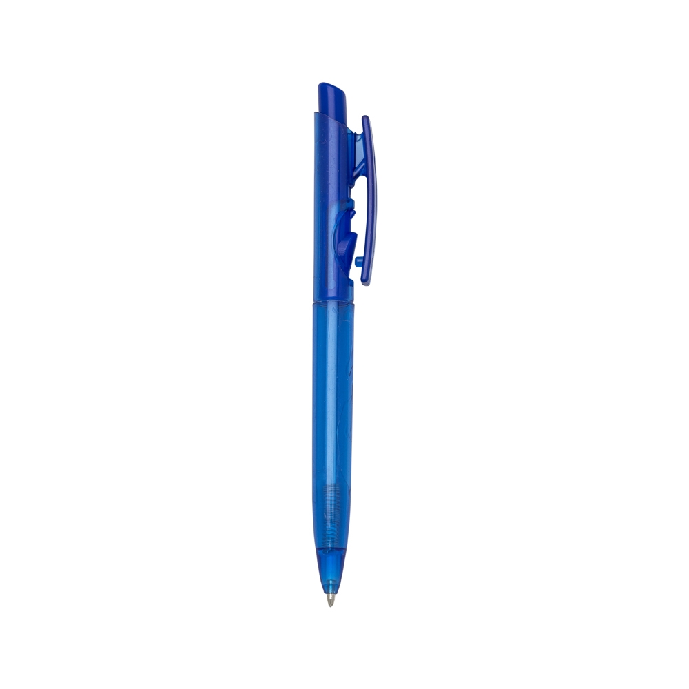 CANETA PLÁSTICA TRANSLUCIDA - AZUL CANETA PLÁSTICA TRANSLUCIDA - AZUL