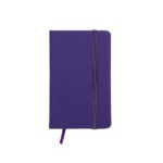 CADERNETA EMBORRACHADA - ROXO