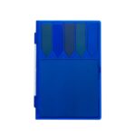 BLOCO DE ANOT. C/ AUTOADESIVOS - AZUL - AZUL